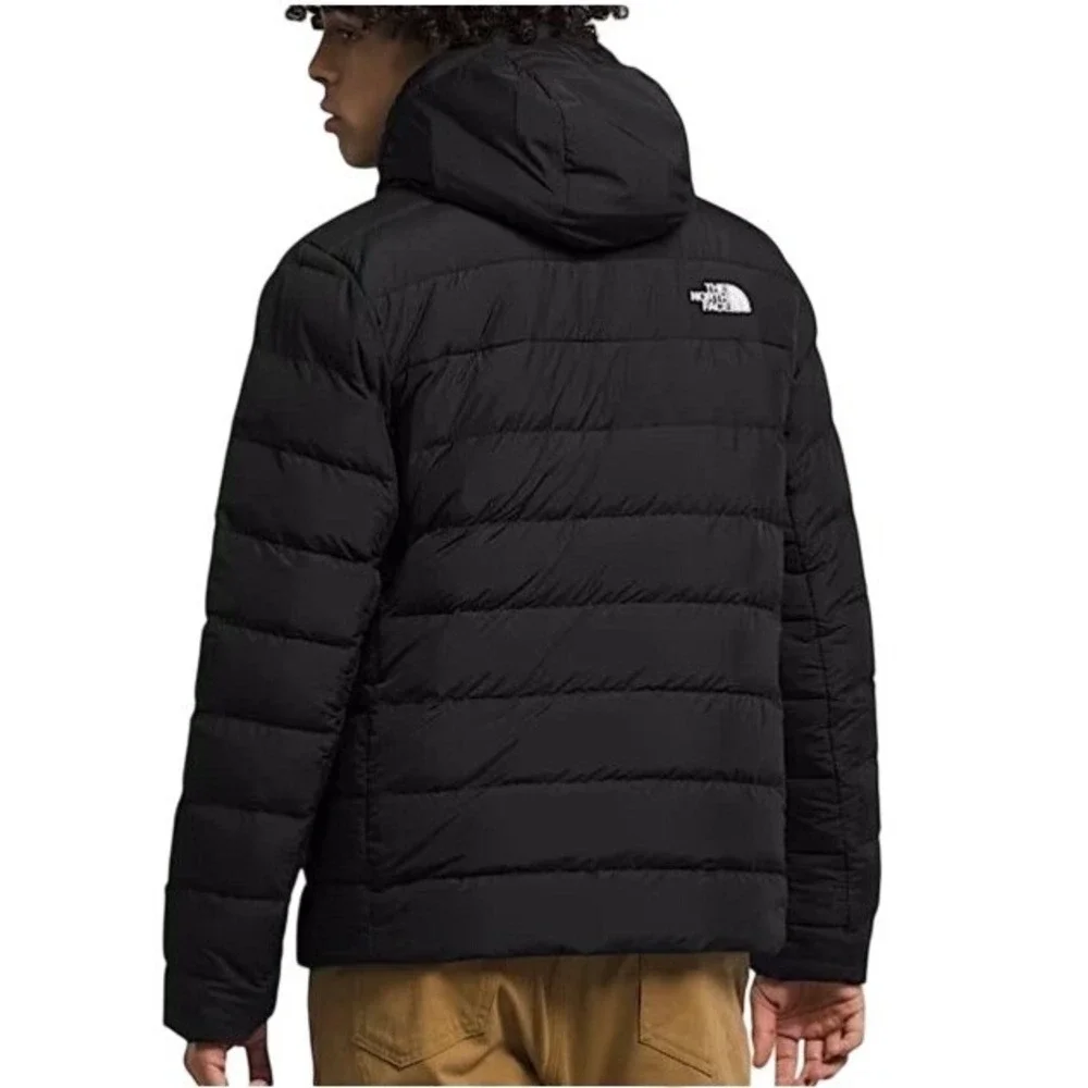 The North Face Aconcagua 3 Men's Big & Tall 4XB Down Hooded Jacket Black NWT